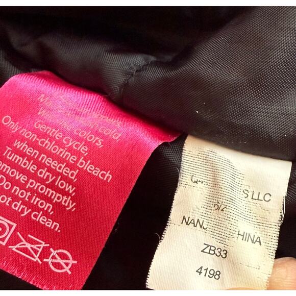 Weatherproof 3 In 1 Jacket Girls L (10-12) Pink Lined Pockets Hooded Full Zip - Picture 14 of 14